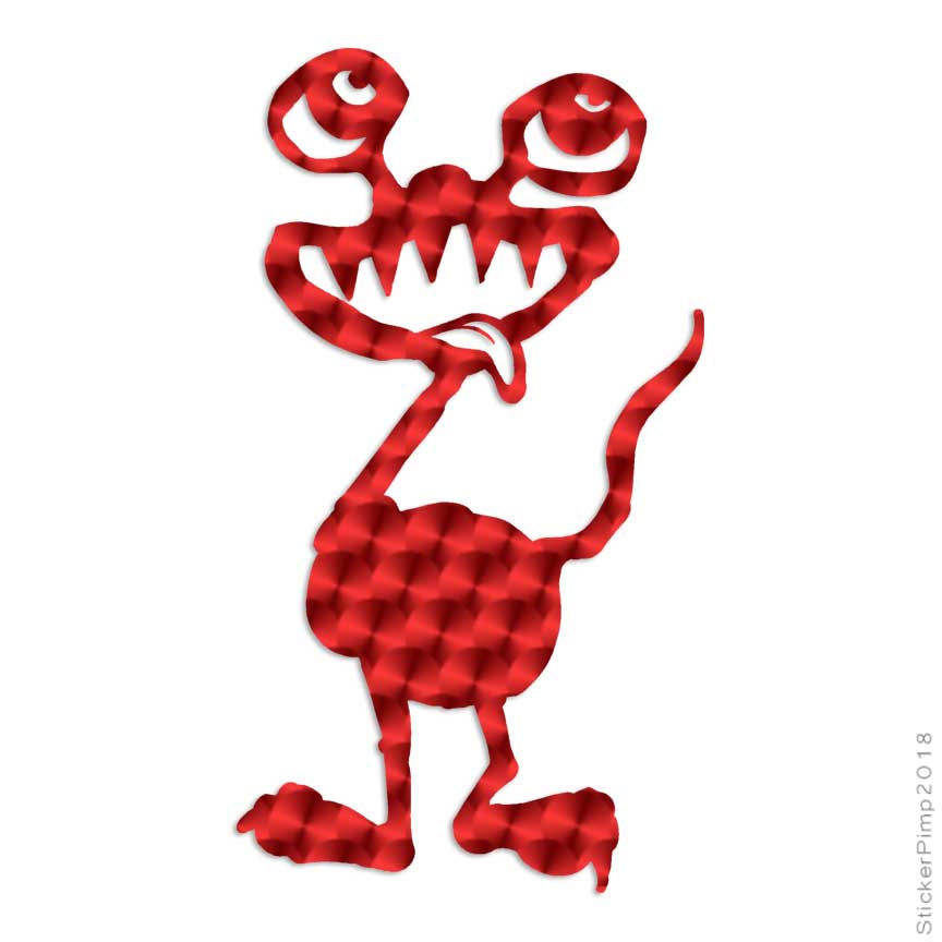 Cute Monster, Vinyl Decal Sticker, 40 Patterns & 3 Sizes, #454 | eBay
